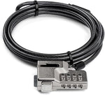 Kensington Surface Pro Lock for Surface Pro 9, Surface Pro 8, and Surface Go - Combo (K68131WW), Black