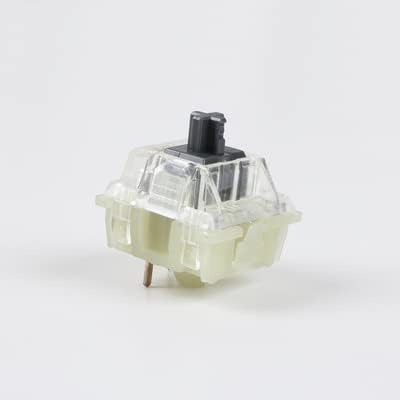 Cherry MX RGB Switch Mute Pink Switch Mute Gray Switch Genuine German Cherry Switch (65PCS, Cherry RGB Mute Gray Switch)