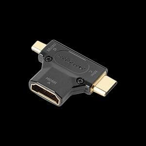 AudioQuest HDMI A to C and D HDMI Standard to Micro and Mini HDMI Adaptor