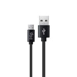 iHip 6ft PVC Micro USB High-Speed Data and Charging Cable Black for Samsung Galaxy, Samsung Note, LG, Nexus, Nokia, PS4, Xbox One Controller