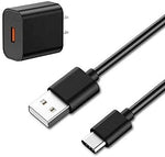 ienza USB-C Type C Charge Cable Cord Wire & AC Wall Adapter for New Beats Flex, Sony, Jabra Elite 75t, Sennheiser, Boltune, JBL & Other New Headphone Earbuds or Speakers