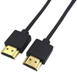 Duttek HDMI to HDMI Cable, Extreme Thin HDMI Male to Male Extender Cable for 3D and 4K Ultra HD TV Stick HDMI 2.0 Cord Extension Converter(HDMI Extender) (30cm/12inches)