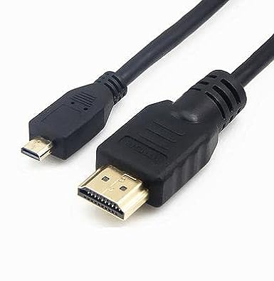 Antephant Micro HDMI to HDMI 2.0 4K 10Ft Audio Cable High Speed 18Gbps Support 4K@60Hz Static HDR RAC 3D Blue-ray HD DVD