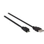 Ativa USB-A to Micro-USB Charging Cable, 6’, Black, 26890