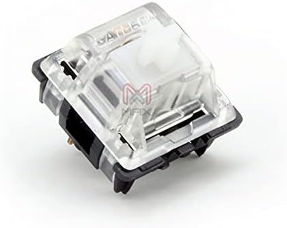 Gateron KS-8 X5 Switches for Cherry MX Type Mechanical Keyboards (110 Pack, Clear PCB Mount)