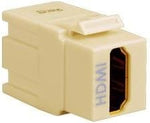 NEW HDMI MODULAR CONNECTOR IVORY (Installation Equipment)