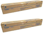 Konica-Minolta TN516 AAJ7030 Genuine Konica Minolta Toner Cartridge 2 Pack, 26000 Page-Yield Per Ctg, Black