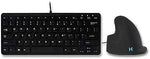 R-Go Tools Mouse and Keyboard Combo - QWERTY (US)/ Wired/Windows, Linux, Mac