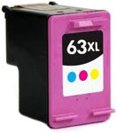 Compatible Color High Yield Ink Cartridge Replacement for HP 63XL