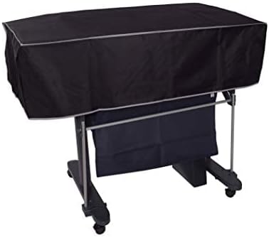 The Perfect Dust Cover LLC Perfect Dust Cover, Black Nylon SHORT Compatible HP DesignJet T630 HP DesignJet T650 Wireless Plotter 36-IN Printers, Anti Static Waterproof Cover by Perfect Dust Cover