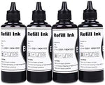 CoYlBod Black Regular Refilled Ink for T254 T252XL120-BCS T252XL220 T252XL320 T252XL420 Workforce WF-7710 WF-7720 WF-7210 WF-3630 WF-7620 WF-7610 WF-3640 WF-3620 Use for Refillable Cartridges or CISS