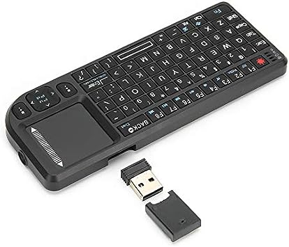 Sanpyl Wireless Keyboard, K808 Neutral Founctional 2.4G Mouth Touchpad Floating Operation Built?in Backlight, for Windows 2000 / XP, for Vista / 7, for Win CE/for Linux/for Android/for OS X