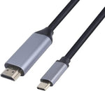 Pacroban Fiber Optic USB Type-C to HDMI Cable - 4K 60Hz, Thunderbolt 3 Compatible, Long (15 Feet Cooper)