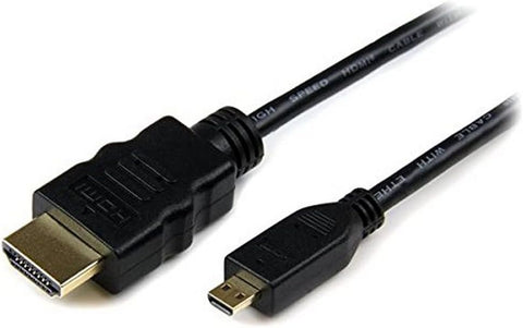 StarTech.com 6 ft High Speed HDMI Cable with Ethernet - HDMI to HDMI Micro - M/M (HDMIADMM6)