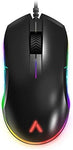 Azio Atom - RGB Ambidextrous Lightweight FPS Gaming Mouse - Optical PMW3360 Sensor, Black (GM-ATOM-01)