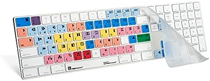 Logickeyboard Cover for Avid Media Composer FS Magic Keyboard, United States