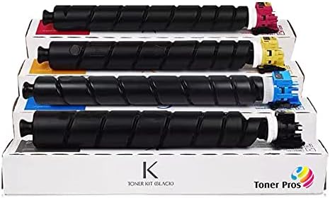 TONER PROS Compatible Toner Cartridge Replacement for TK-8527 (TK8527) for Kyocera TASKalfa 3552ci 3553ci 4052ci 4053ci Color Printers (4-Color-Pack: KCMY) Black 30,000 & Colors 20,000 Pages