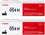 Canon Genuine 054 High Yield Black Toner Cartridge 2-Pack