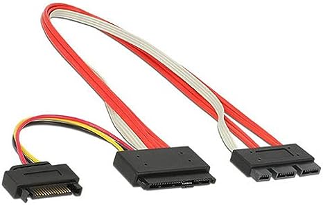 SFF-8639 SATA 3.2 Express Power to SFF-8482 SAS Express Data Raid Cable