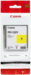 Canon PFI-120Y Pigment Yellow Ink Tank 130ml in Retail Packaging