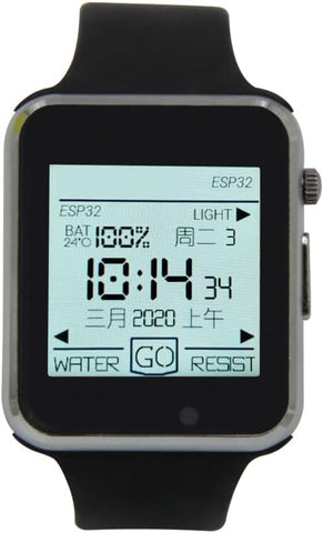 WayPonDEV T-Watch 2020 V1 ESP32-Based Programmable Watch with ESP-IDF or MicroPython(Black)