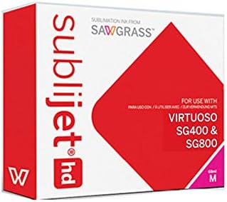 Sawgrass SubliJet HD Sublimation Ink SG400 & SG800, Magenta Regular Capacity Cartridge 209093 (29ml)