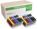 Inkjetcorner Compatible Ink Cartridges Replacement for 280 281 PGI-280XXL CLI-281XXL for use with TS8322 TS8320 TS9120 TS8120 TS8220 TS8222 Printer (12-Pack)