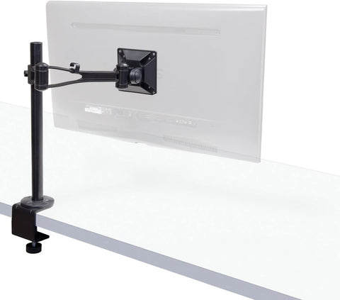IOCrest Premium Aluminum Single Monitor Stand, Swivel VESA Mount with C Clamp for Computer Screens