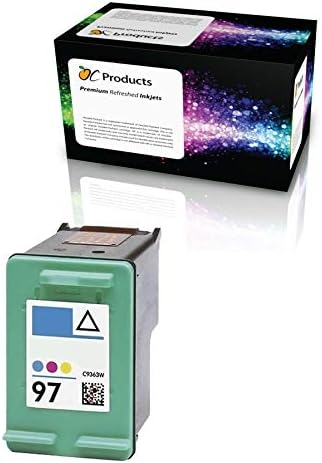 OCProducts Refilled Ink Cartridge Replacement for HP 97 for Officejet 7310 7210 Deskjet 9800 6988 6980 PhotoSmart 8050 (1 Color)