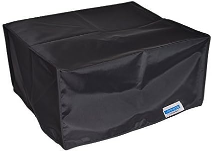 Comp Bind Technology Dust Cover for HP OfficeJet 9025 All-in-One Printer. Black Nylon Anti Static and Waterproof Black Cover, Dimensions 17.28''W x 15.60''D x 12.5''H