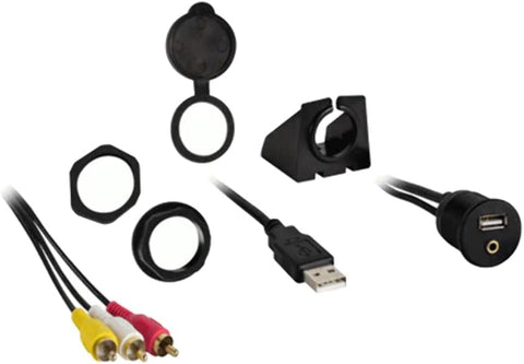 Install Bay - Usb / 3.5Mm Video To Rca Pass Through Ext - Retail Pack (IBR75), Display Products