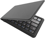 FahanTech Multi-Sync Bluetooth Keyboard for Smartphones, Tablets and Computers. (Gray)