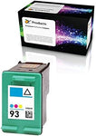 OCProducts Refilled Ink Cartridge Replacement for HP 93 for PSC 1510 PhotoSmart C3180 C4180 C3100 Deskjet 5440 D4160 Printers (1 Color)