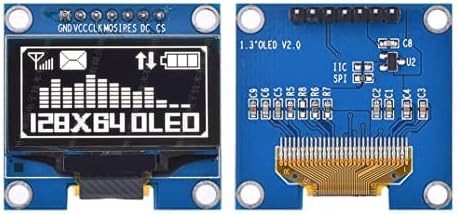 1.3 inch OLED Module 7Pin SPI/I2C White Color 128X64 1.3 inch OLED LCD LED Display Module 1.3" OLED Module