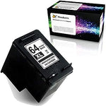 OCProducts Refilled Ink Cartridge Replacement for HP 64 64XL Black for Envy Photo 6255 7155 7855 Printers