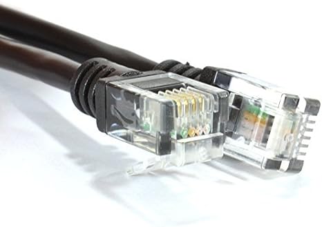 kenable ADSL 2+ High Speed Broadband Modem Cable RJ11 to RJ11 20m (~65 feet) Black