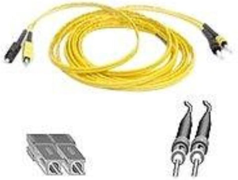 10ft Duplex Single Mode Fo Cable St/sc 8.3/125 PVC (F2F80207-10)