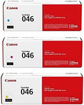 Canon CRG-046 3-Color Cyan, Magenta and Yellow Toner Cartridge Set