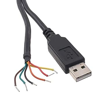 FTDI TTL-232R-5V-WE USB Cables/IEEE 1394 Cables USB Embedded Serial Conv 5V Wire End