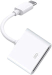 30-Pin Female to Type C USB 3.1 Male USB-C Adapter Cable Computers Components Accessories (White)