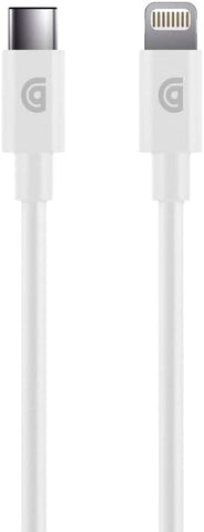 Griffin USB-C to Lightning Cable | Compatible with Apple Lightning - 6FT, White