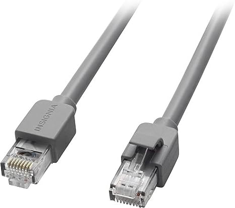 Insignia - 50' Cat-6 Network Cable - Gray