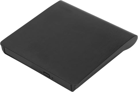 070 External DVD Drive, Type A Type C External CD Drive Box, USB3.0 USB2.0 5Gbps Optical Drive Enclosure, with Panel Bracket, for 12.7mm 9.5mm SATA DVD RW Drive