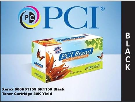 PCI Brand Compatible Toner Cartridge Replacement for Xerox 006R01159 Black Toner Cartridge 30K Yield