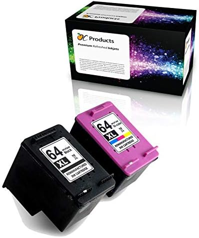 OCProducts Compatible Toner Cartridge Replacement for HP 64XL ( Black, Cyan, Yellow, Magenta , 2 pk )