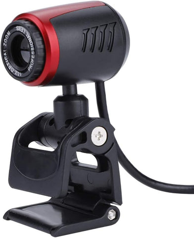 Web Camera Cam, 360° USB2.0 with MIC 16MP HD Webcam for Computer PC Laptop Skype/MSN for PC Laptop Desktop for Video Calling Recording Conferencing