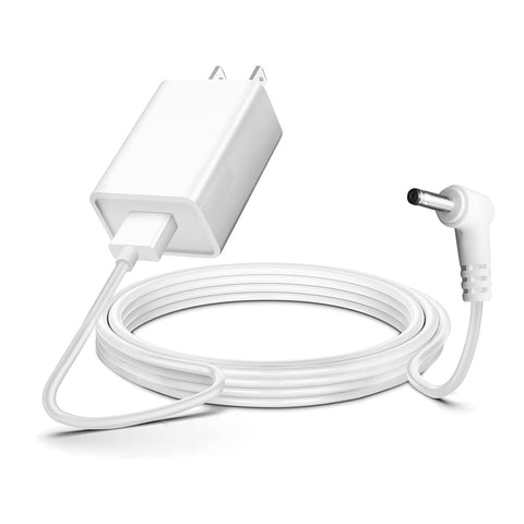 Indoor/Outdoor Power Adapter Plug Charger for Ring Stick Up Cam/Plug-in 3rd Gen/2nd Gen & Ring Pan Tilt Stick Up Camera Charging Cord Cable (4m/13.2ft) White