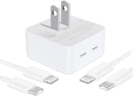 iPhone 14 13 12 Super Fast Charger, 35W Dual USB C Wall ??????Charger with 2 Pack 6FT Type C to Lightning Quick Charging Cables Compatible with iPhone 14 Plus/13/12/11/XS/XR/X/iPad/AirPods