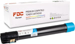 FDC 106R01436 Compatible Toner Cartridge Replacement for Xerox Phaser 7500 7500N 7500DN 7500YDN 7500DT 7500YD Printers (Cyan)