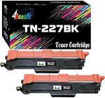 (Set of 2) 4Benefit Compatible Replacement TN223 Toner Cartridge tn227 TN227BK High Yield TN223BK (Black, 2-Pack) Use in HL-L3210CW HL-L3230CDW HL-L3270CDW HL-L3290CDW MFC-L3710CW Printer